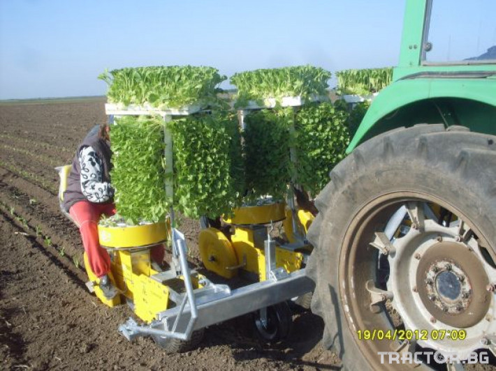 Машини за зеленчуци Садачка за разсади - едноредова / двуредова / три реда / четири реда 5 - Трактор БГ