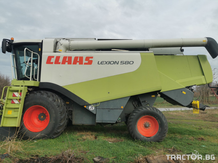 Комбайни Claas LEXION 580 5 - Трактор БГ