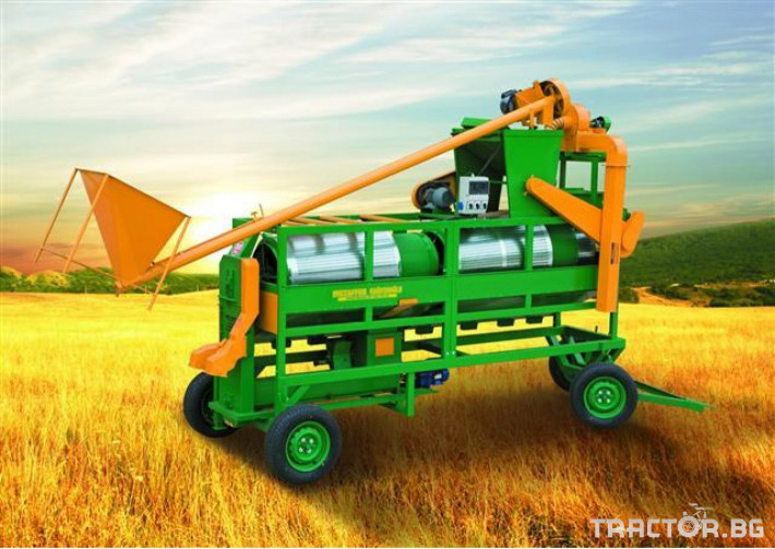 Обработка на зърно ТРИОР-Семепочистваща мобилна машина с обеззаразяване 2 - Трактор БГ