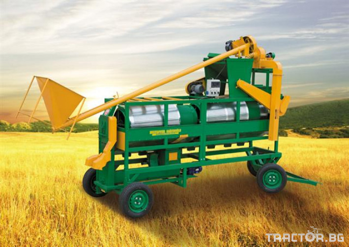 Обработка на зърно ТРИОР-Семепочистваща мобилна машина с обеззаразяване 3 - Трактор БГ