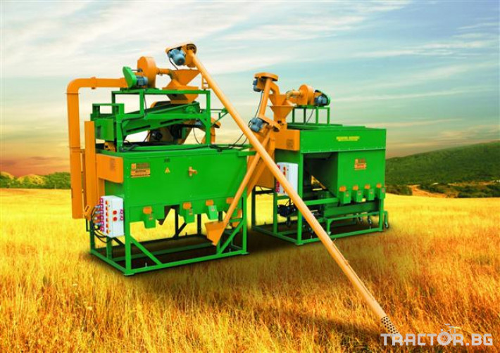 Обработка на зърно ТРИОР-Семепочистваща мобилна машина с обеззаразяване 5 - Трактор БГ