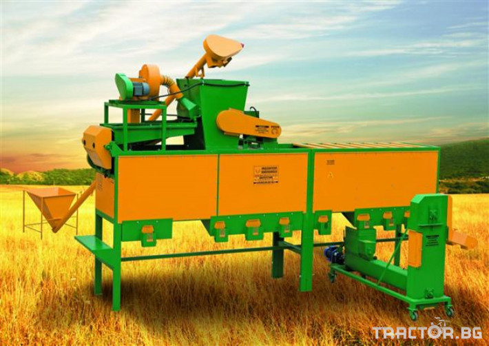Обработка на зърно ТРИОР-Семепочистваща мобилна машина с обеззаразяване 6 - Трактор БГ