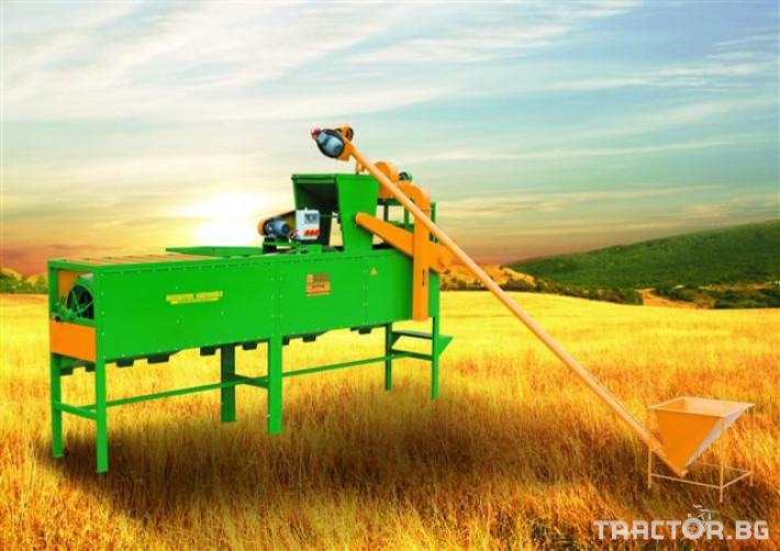 Обработка на зърно ТРИОР-Семепочистваща мобилна машина с обеззаразяване 7 - Трактор БГ