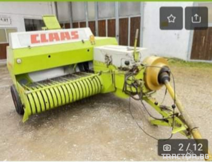 Сламопреси Claas Markant 51 2 - Трактор БГ