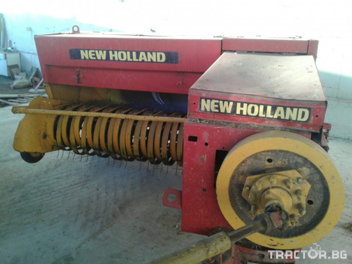 Сламопреси New-Holland 376 0 - Трактор БГ
