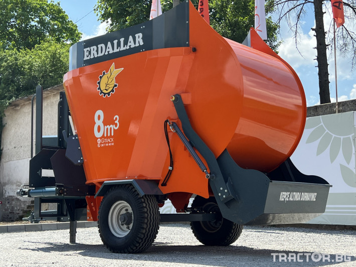Машини за ферми Erdallar Фуражо-раздаващи ремаркета 5 - Трактор БГ
