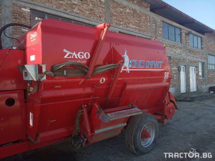 Машини за ферми Zago KING WT 9WT 5 - Трактор БГ
