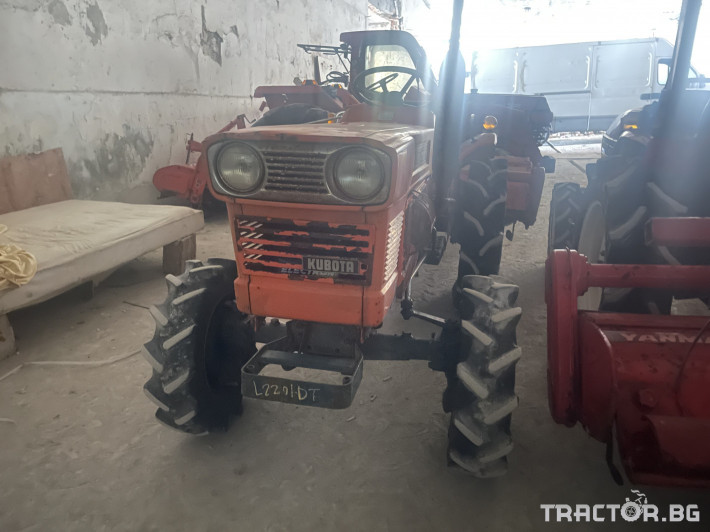Трактори Kubota L2201 4 - Трактор БГ