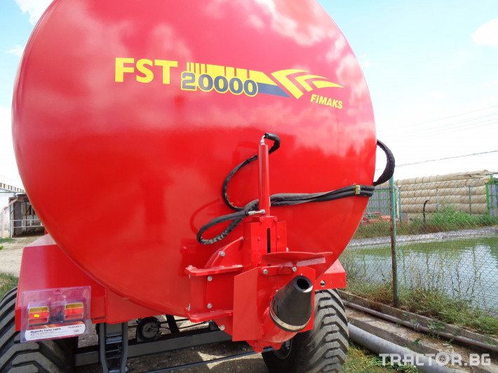 Машини за ферми Цистерна за течна тор, FIMAKS FST 16 000/20 000 6 - Трактор БГ