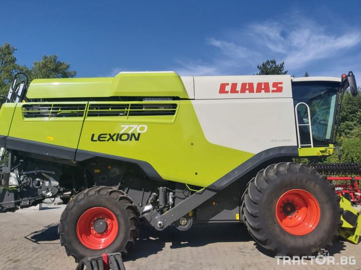 Комбайни Наличен КОМБАЙН CLAAS LEXION 770 + V1080 2018 г. 2 - Трактор БГ