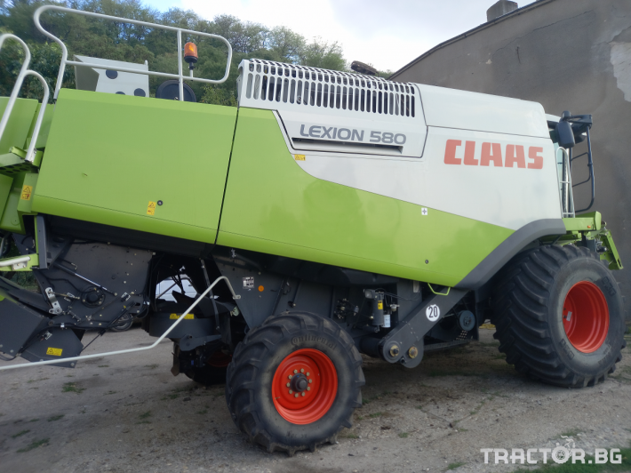 Комбайни Claas Lexion 580 4 - Трактор БГ