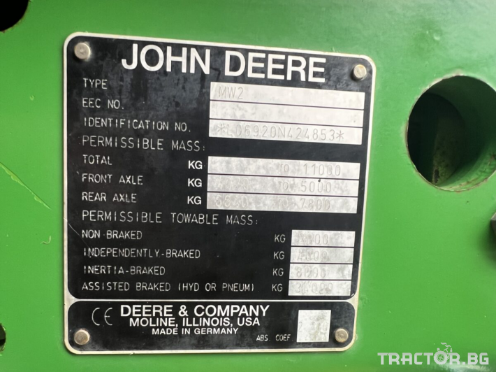 Трактори John-Deere 6920S 12 - Трактор БГ
