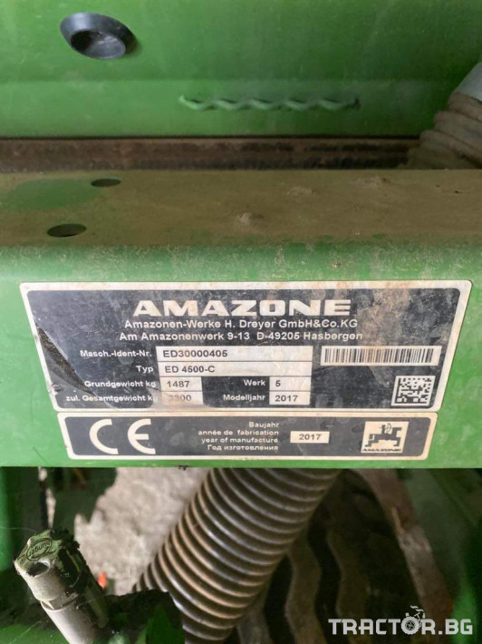 Сеялки Amazone  ED4500 2 - Трактор БГ