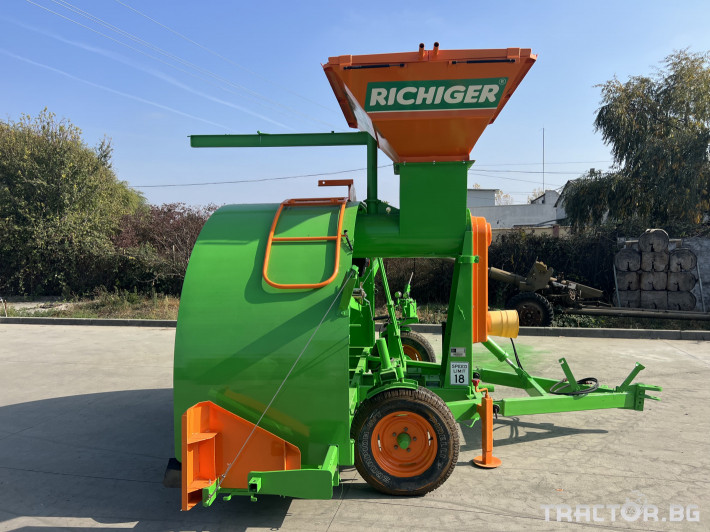 Обработка на зърно Машина за съхранение на зърно Richiger R9 Richiger EA240 комплект 8 - Трактор БГ