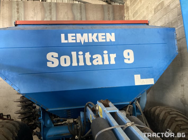 Lemken Пневматична сеялка SOLITAIR 9/600 - Трактор БГ