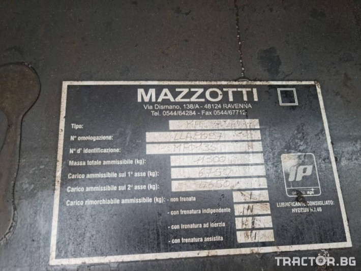 Самоходни пръскачки Самоходна пръскачка Mazzotti 5240 8 - Трактор БГ