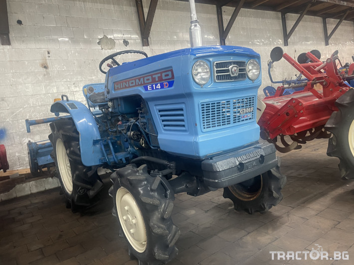 Трактори Hinomoto E14 2 - Трактор БГ