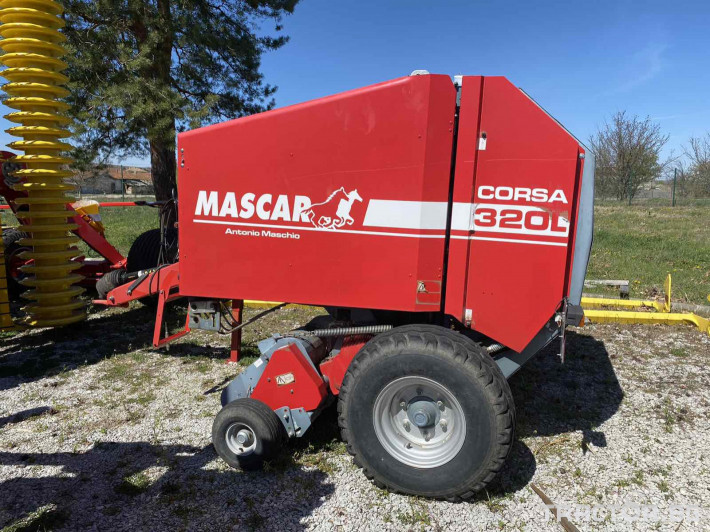Сламопреси Mascar CORSA 320 SR 8 - Трактор БГ