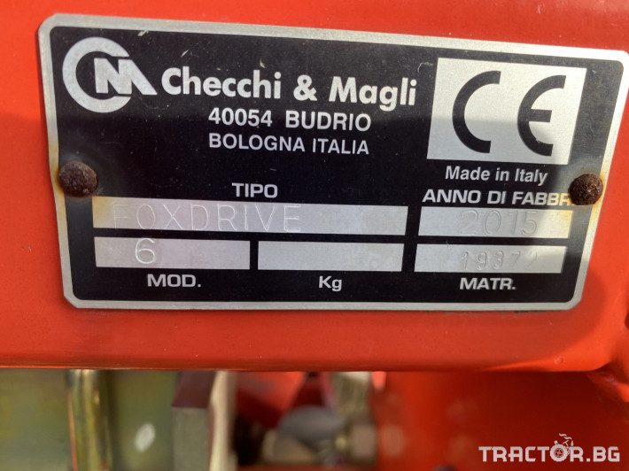 Машини за зеленчуци Checchi Magli Foxdrive 6 3 - Трактор БГ