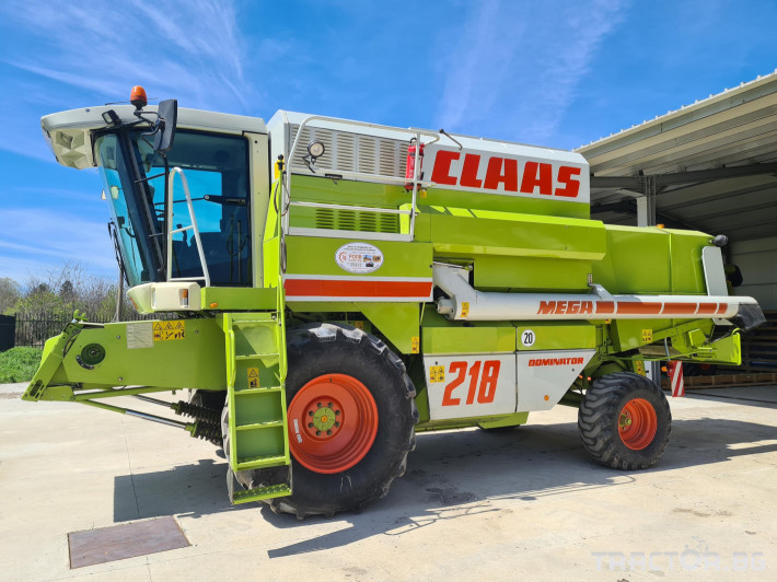 Комбайни Claas Mega 218 II 0 - Трактор БГ