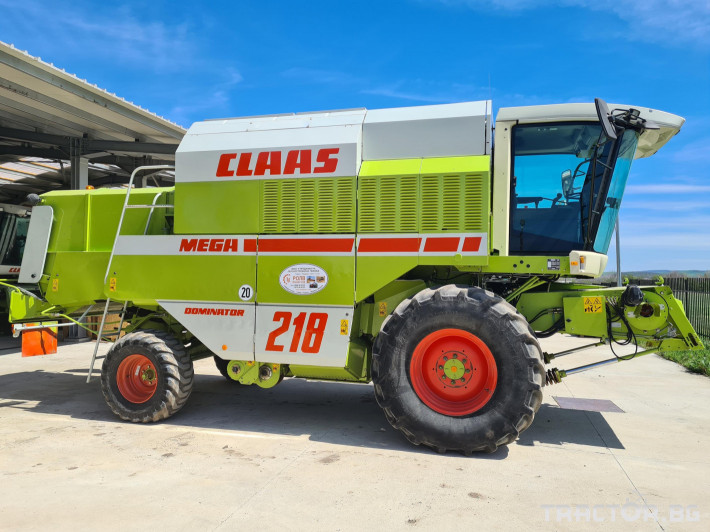 Комбайни Claas Mega 218 II 4 - Трактор БГ