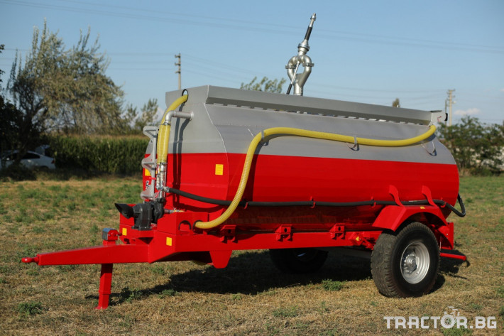 Ремаркета и цистерни Bunt Agro Пожарна цистерна 0 - Трактор БГ