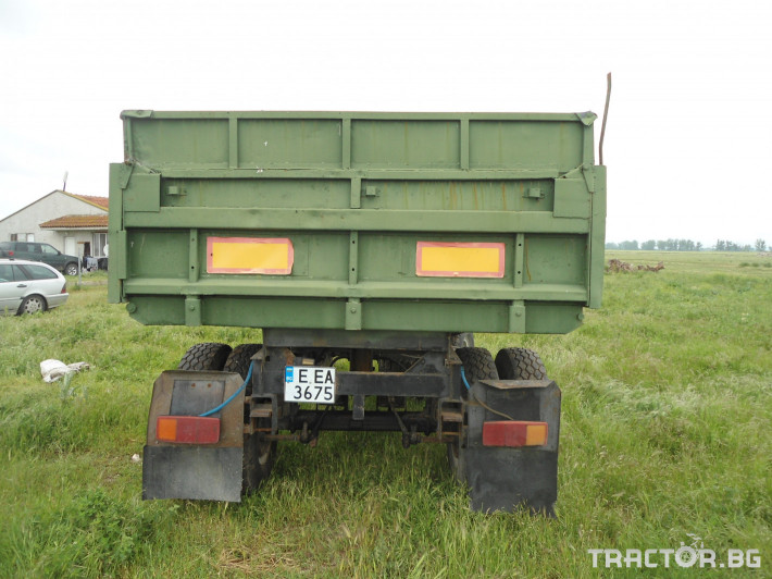 Ремаркета и цистерни Ремарке 8 тонно самосвално 4 - Трактор БГ