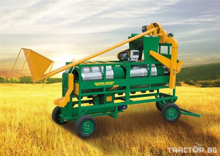 Обработка на зърно ТРИОР-Семепочистваща мобилна машина с обеззаразяване 8 - Трактор БГ