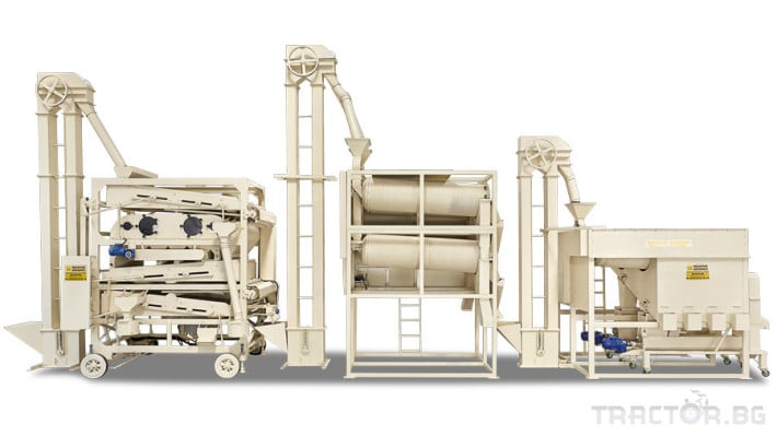 Обработка на зърно ТРИОР-Семепочистваща мобилна машина с обеззаразяване 14 - Трактор БГ