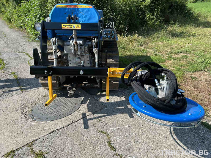 Машини за лозя / овошки Geo-Italy Отклоняваща глава за мулчер 14 - Трактор БГ