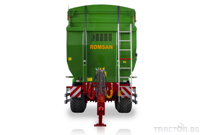 Ремаркета и цистерни Romsan Тандемно ремарке 𝗥𝟭6𝟬𝗧𝗔𝗛𝗞- LONG 4 - Трактор БГ