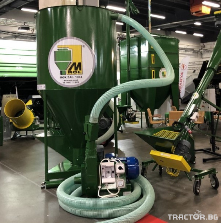 Обработка на зърно Смесители за фураж и фуражомелки Mroll 1 - Трактор БГ
