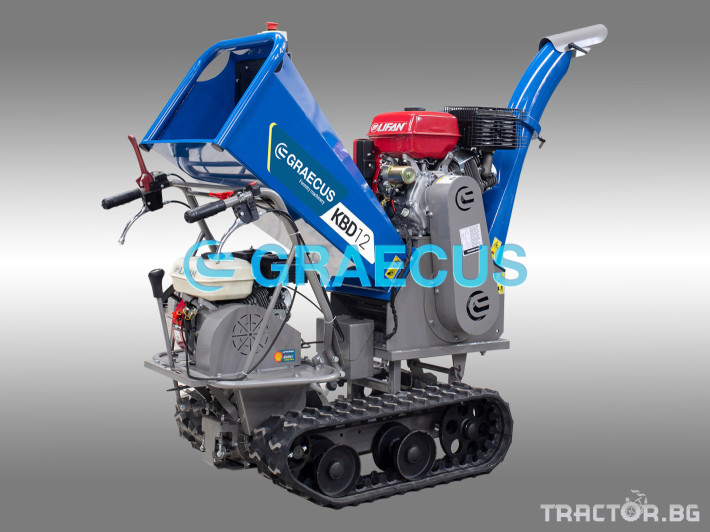 Машини за лозя / овошки GRAECUS Самоходна дробилка на дърва 6 - Трактор БГ