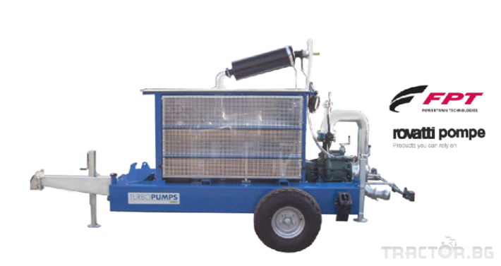 Напоителни системи Дизелов моторен агрегат за вода 180м3/ч на 15 бара 0 - Трактор БГ