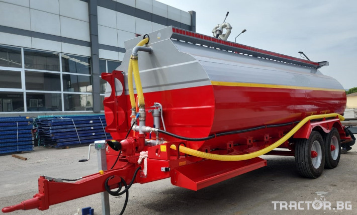 Ремаркета и цистерни Турски Цистерна CRAP за вода с помпа и Противопожарно оборудване 10т. 6 - Трактор БГ