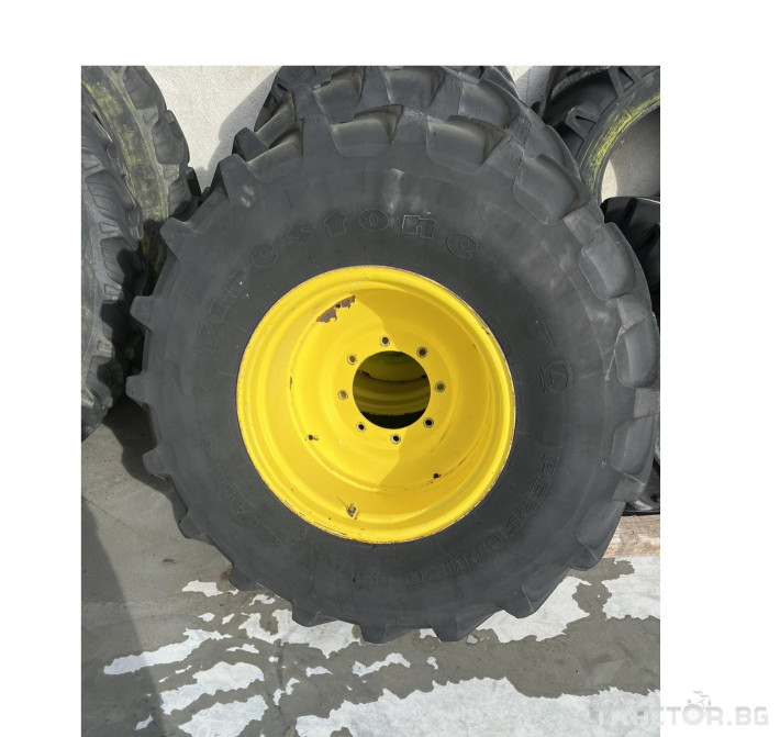 Гуми за трактори Гуми + Джанти 2бр. Firestone 420/85R24 (16.9х24) (N01017) 0 - Трактор БГ