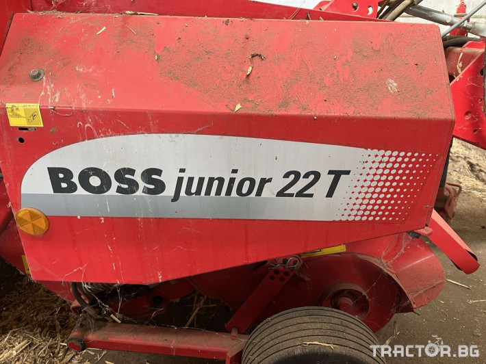Ремаркета и цистерни Pottinger Самотоварещо ремарке Boss Junior 22T 2 - Трактор БГ