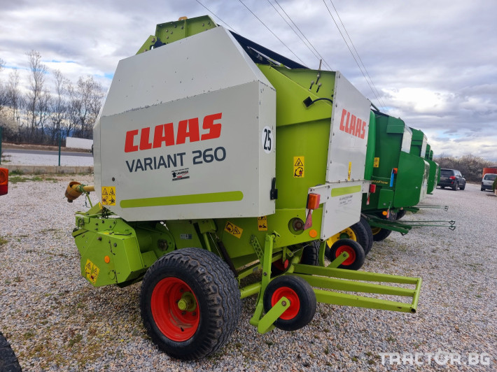 Сламопреси Claas Variant 260 10 - Трактор БГ