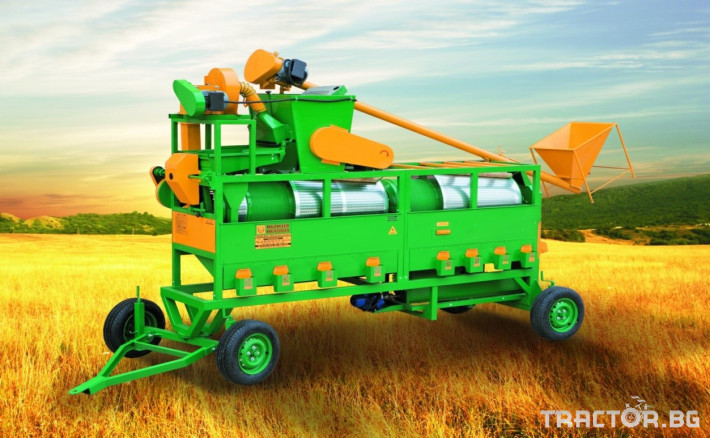 Обработка на зърно Семечистачна машина 1,2 тона 0 - Трактор БГ