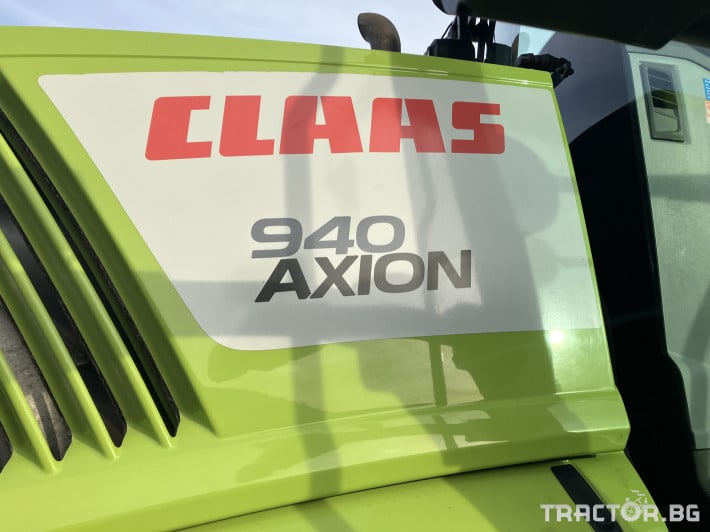 Трактори Трактор CLAAS AXION 940 CMATIC 2014 г. 5 - Трактор БГ